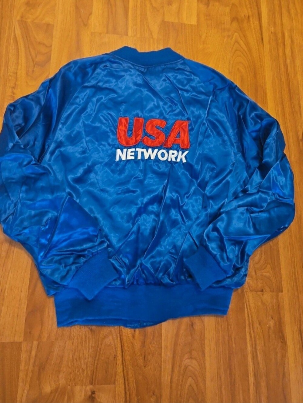 Vintage USA Network Satin Jacket